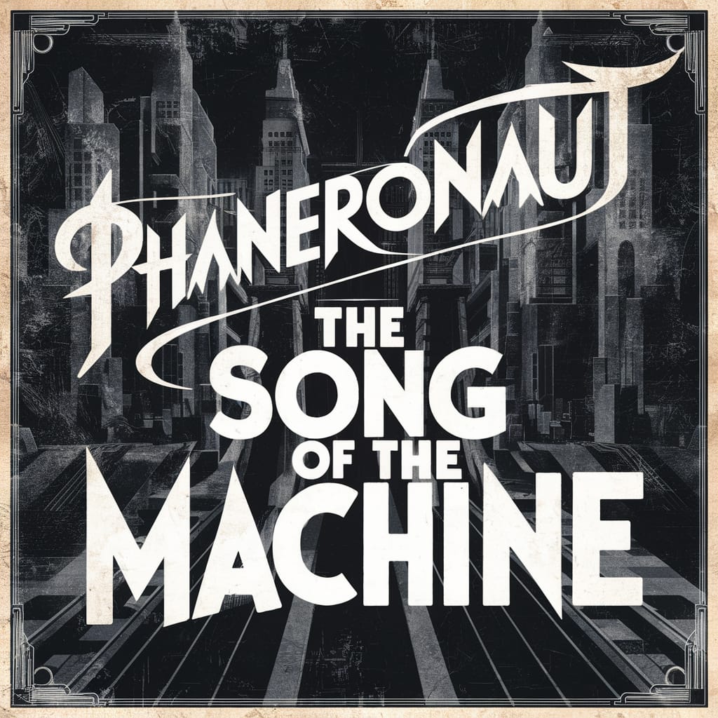 A cover variant for the Phaneronaut album "The Song of the Machine"