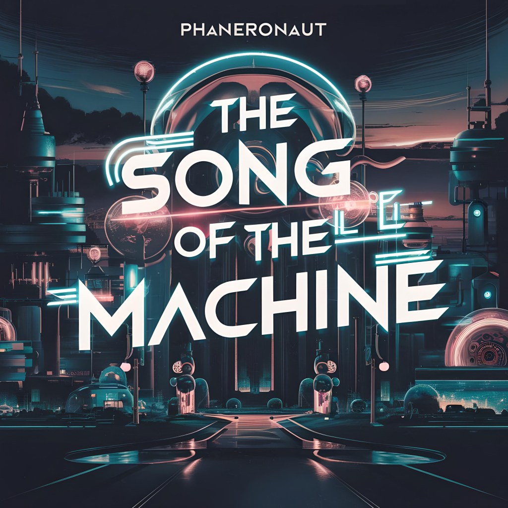 A cover variant for the Phaneronaut album "The Song of the Machine"