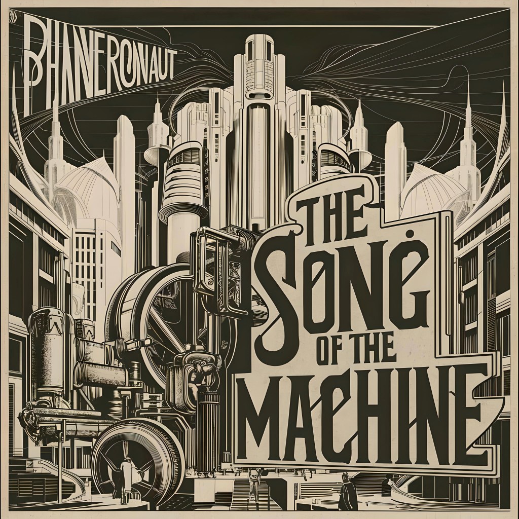 A cover variant for the Phaneronaut album "The Song of the Machine"