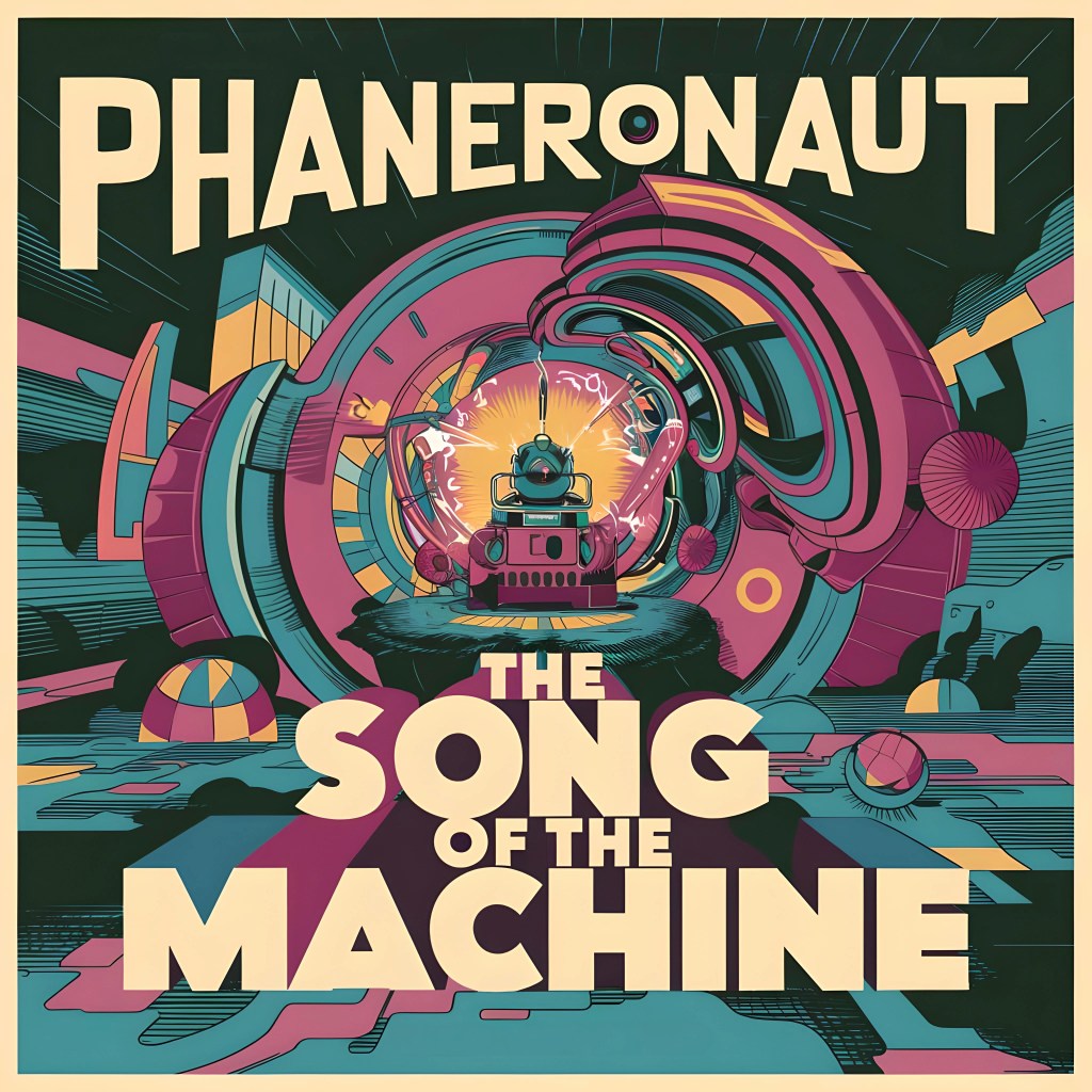 A cover variant for the Phaneronaut album "The Song of the Machine"