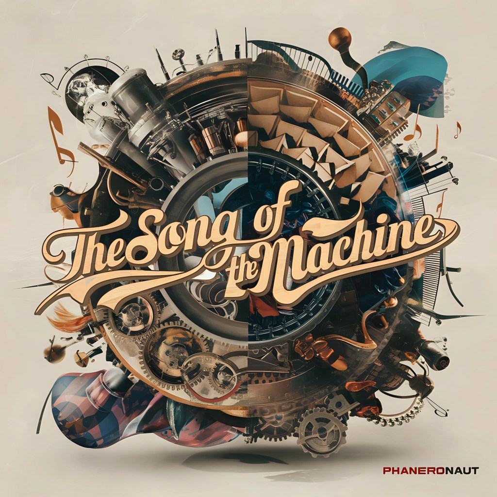 A cover variant for the Phaneronaut album "The Song of the Machine"