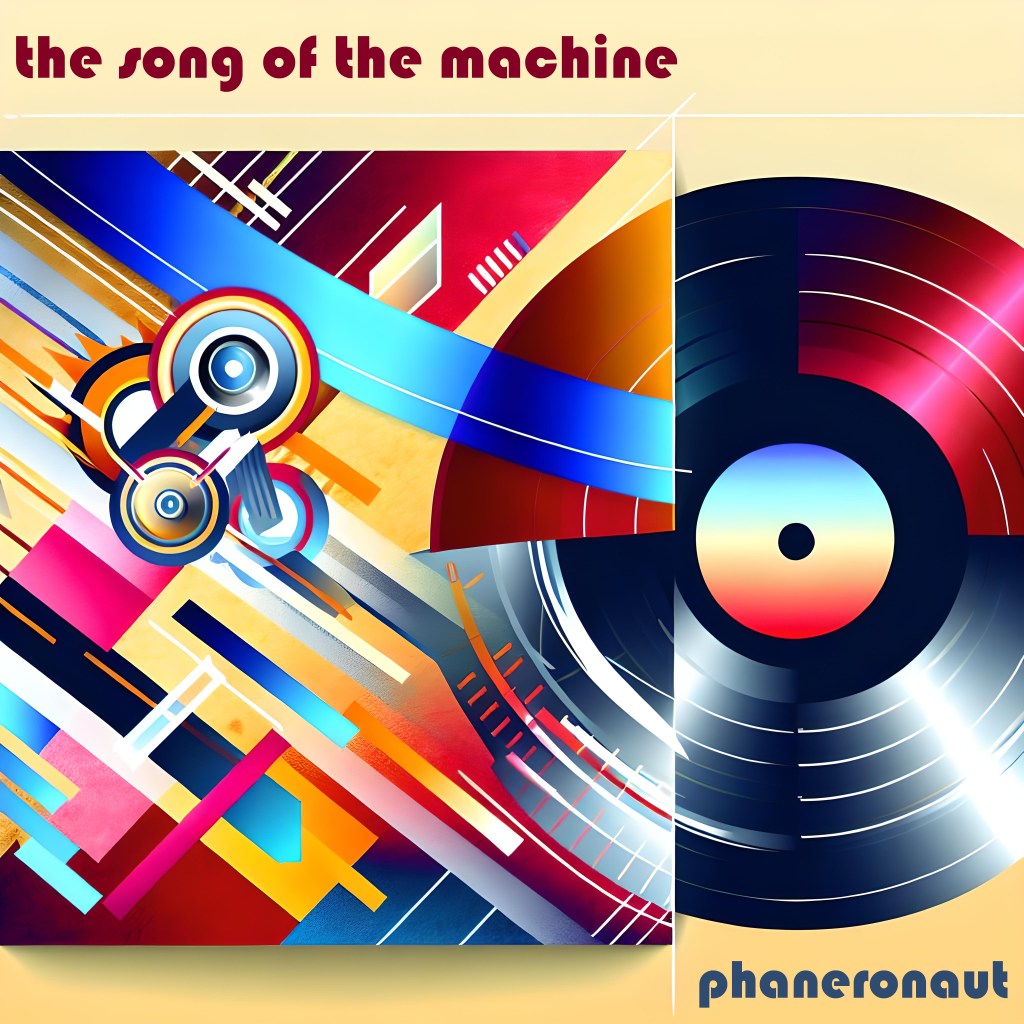 A cover variant for the Phaneronaut album "The Song of the Machine"