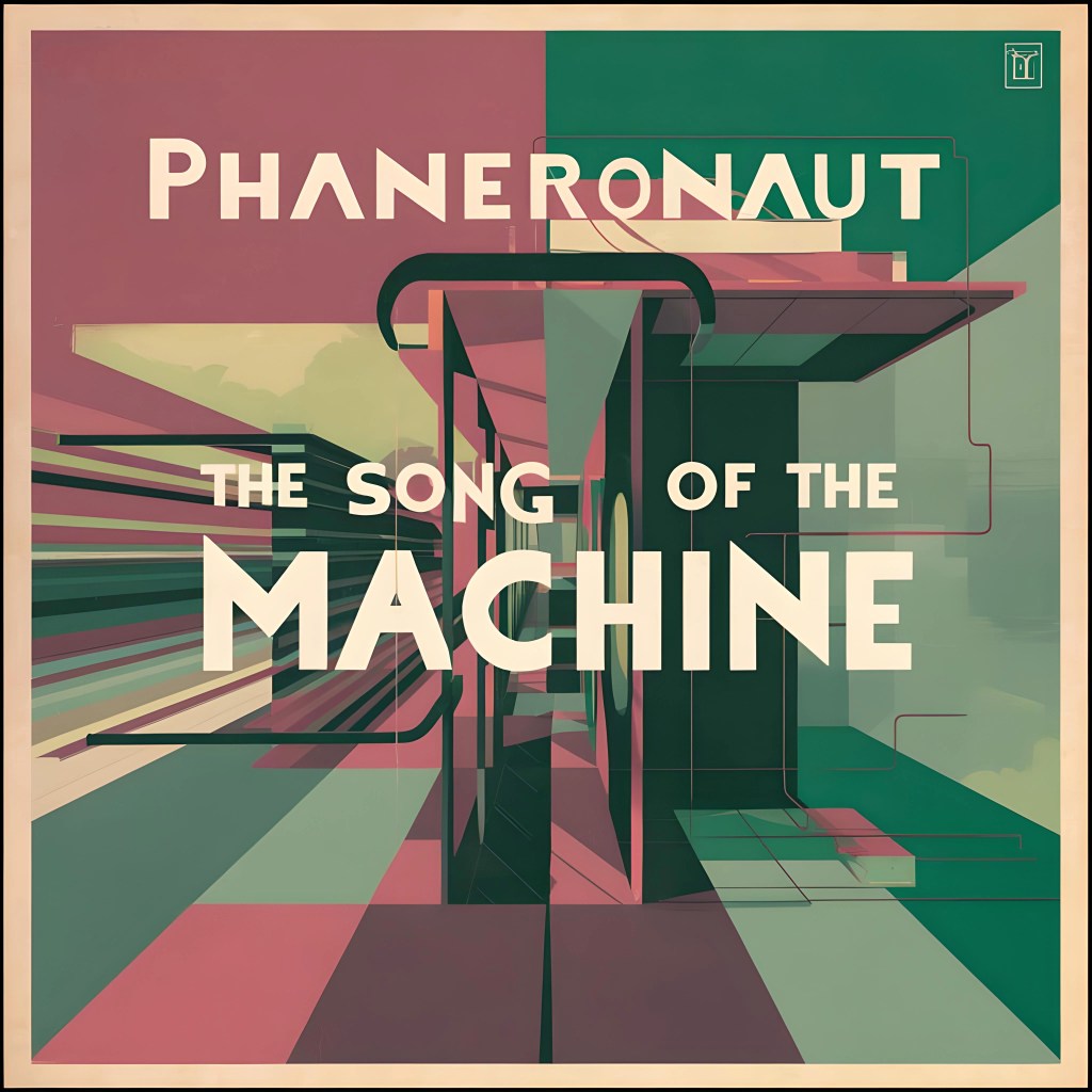 A cover variant for the Phaneronaut album "The Song of the Machine"